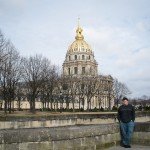 Andrew in front of Les Invalides
