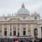 First item on the list? Mass with the Pope