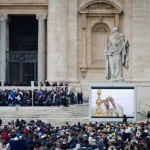 The Pope with the Euchrist