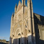 The facade of the Duomo